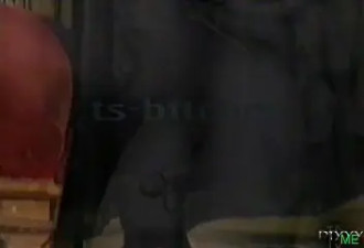 Corseted milf TS looks so hot!