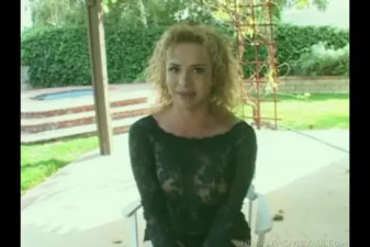 Skilful blonde trans with awesome boobs is waiting for you