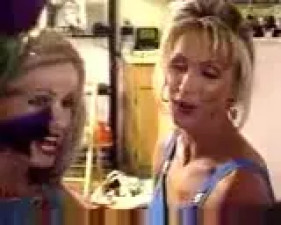 Two shemales have fun