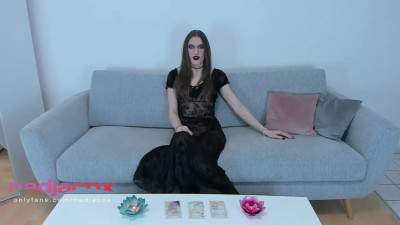 gothic goddess tarot decides to use you as a lick and swallow slave