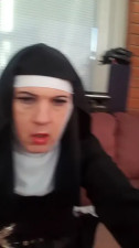 Mikaela Lilyskin the sexy nun