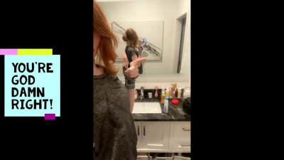 Cute Redhead Femboy Poses and Cums