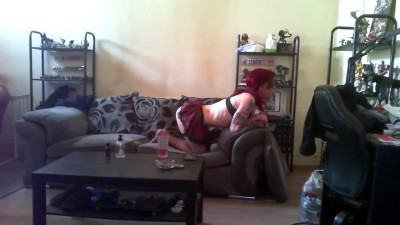 Horny SkhoolGirl takes it from behind