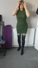 Can't hide my tranny bulge