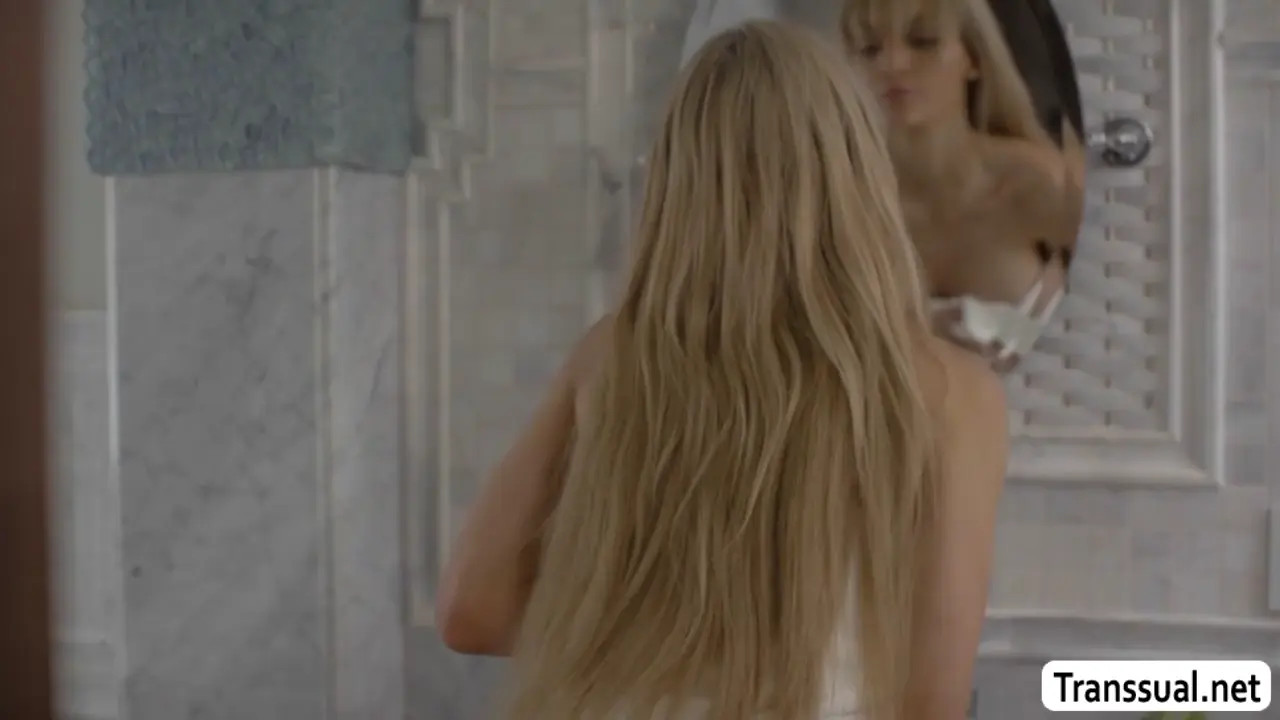 Watch Perv dude bareback fucks friend Tgirl girlfriend Shemale Porn Videos | TranSexBig.