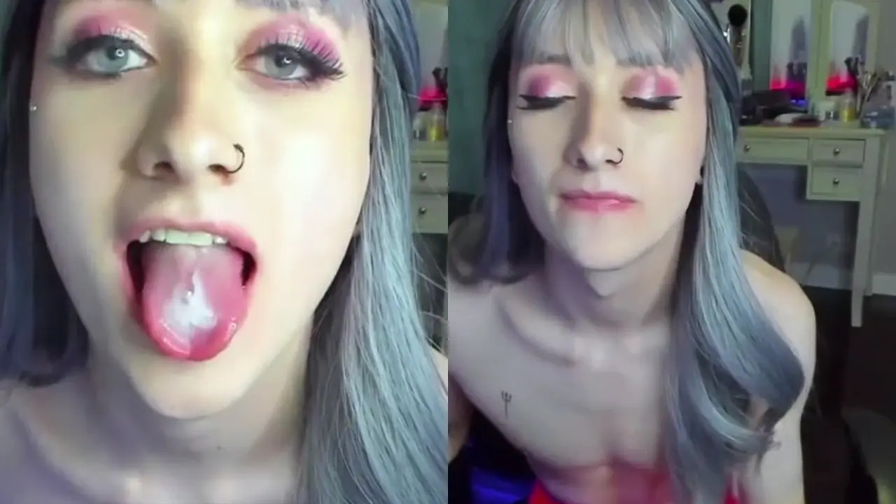 Watch Sexy Trap Eats Her Cum- Part 2 Shemale Porn Videos | TranSexBig.