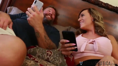 TRANSEROTICA Busty TS Nikki Jade Taylor Creampied In Her Ass