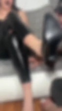 High Heels and Foot Fetish Slave