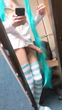 Kotomitako cum on mirror