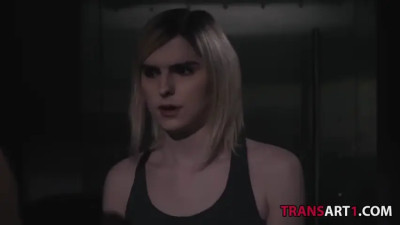 nongay stepbrother greets trnsgender stepsister arse