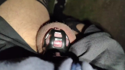 Sissy Chastity Night Walk