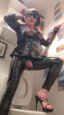 Pee and spit