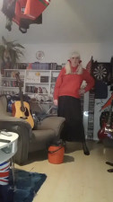 Mikaela Lilyskin Lady in red No cum