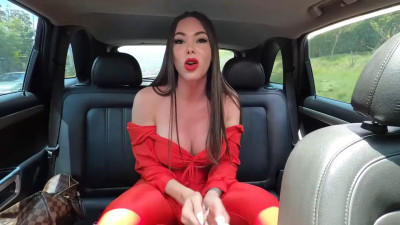 woman fucking for money with a hot tgirl