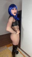 Let's smoke and join fetish goth gang bang