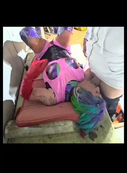 Watch Nasty sissy gets fucked hard bare in a dirty shed and her asshole filled with piss and cum Shemale Porn Videos | TranSexBig.