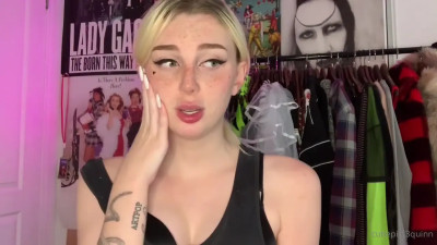 Blonde teen bitch wants to be a model