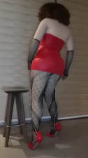 AlexaTVMex in sexy miniskirt