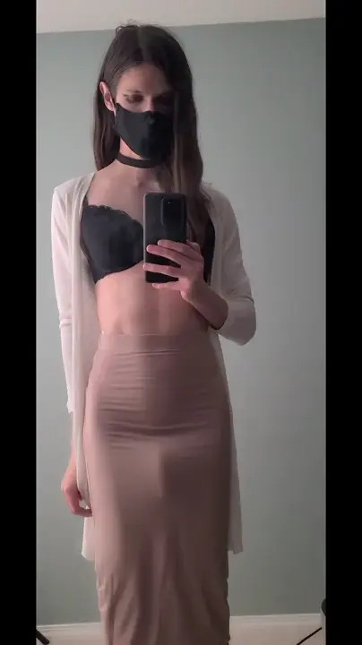 Watch Skirt Bulge & Cum Shemale Porn Videos | TranSexBig.