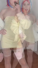 Smoking sissy whore cock and foot worship with huge cumshot