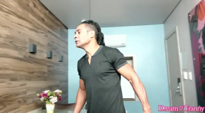 Cristal Furlan - New Tgirl Is Butt-Banged By A Big Black Cock