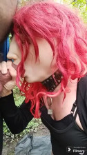 Sucking 6 random m'en in the woods