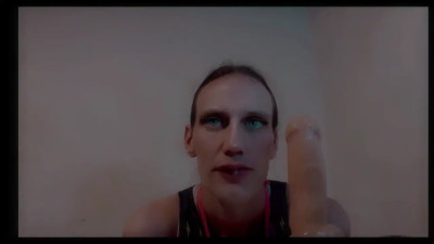 Babytgirl94: Sissy Deepthroat Blowjob Training and Open My Slut Ass with Huge Plug