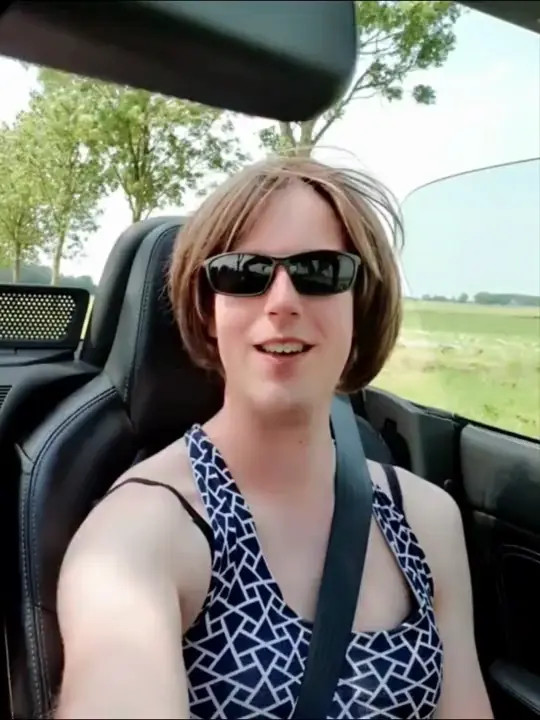 Watch Naughty Driving with Annemieke Shemale Porn Videos | TranSexBig.
