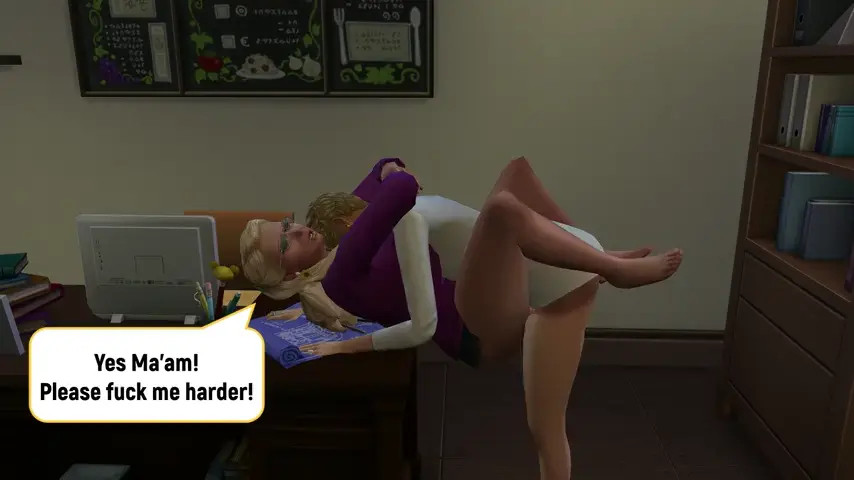 Watch The Goths: Sims Quickie -The Principal Shemale Porn Videos | TranSexBig.