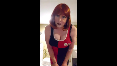 Sucking in Costume