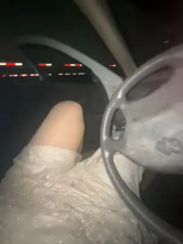 Crossdresser at busy Truckstop