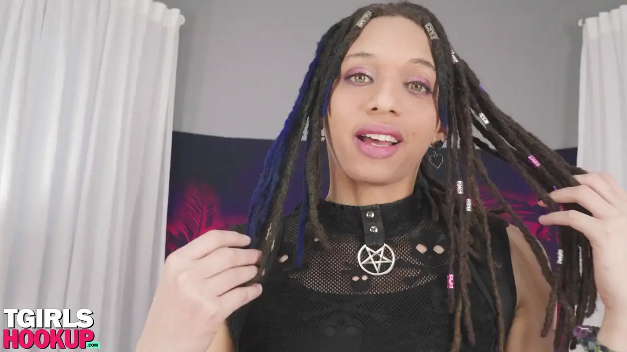 Watch TGIRLSHOOKUP - Aelin Blue Wants Her Cock To Be Stroke Shemale Porn Videos | TranSexBig.