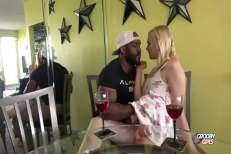 sofia takes a big load from a BBC