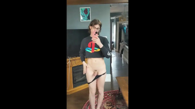 Sofia Posing in Black Panties
