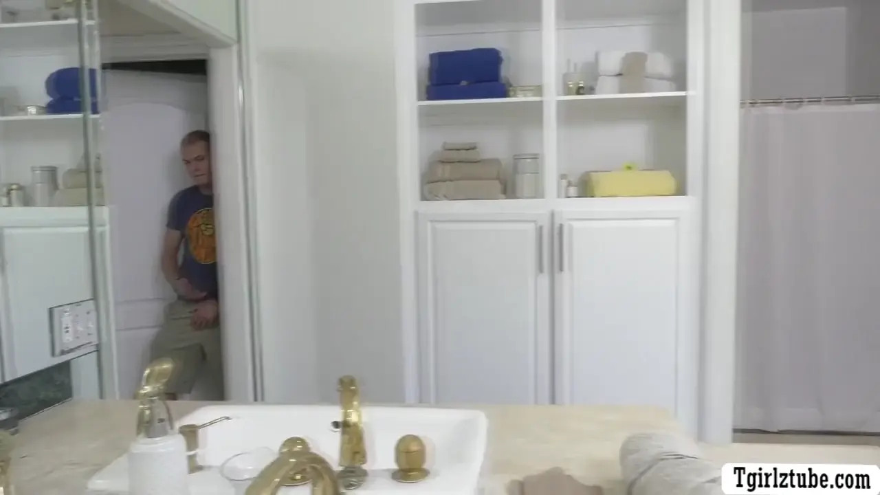 Watch TS stepmom caught stepson jerking and analed him Shemale Porn Videos | TranSexBig.