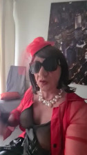Woman, trannies and guys orgy