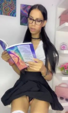 Beauty with a big fat cock