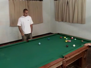 She Likes To Get Snookered
