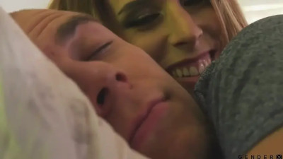 Casey has morning wood and fucks her boyfriend