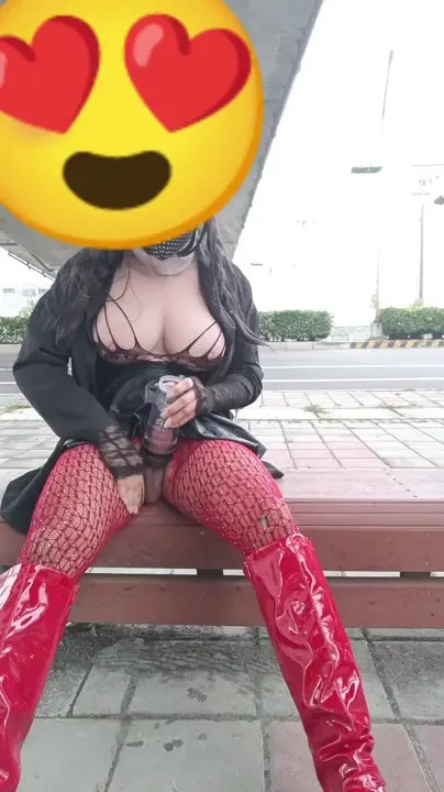 Watch Busty bitch cums on the roadside 8. (03:14) Shemale Porn Videos | TranSexBig.