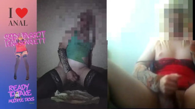 sissy cum two times