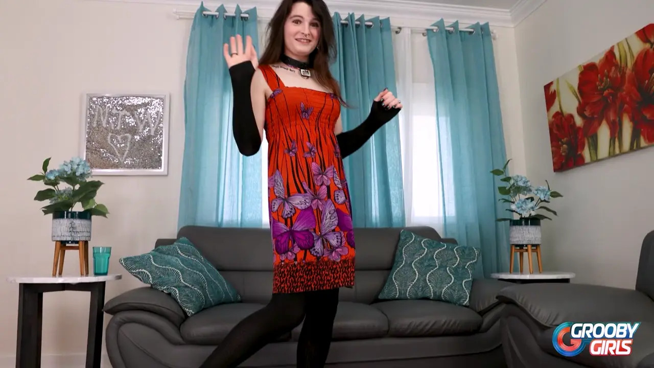 Watch GROOBYGIRLS - Masturbating with lots of piercings and a big hard cock Shemale Porn Videos | TranSexBig.
