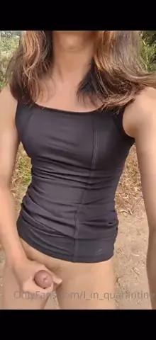 Watch Outdoor black top cum Shemale Porn Videos | TranSexBig.