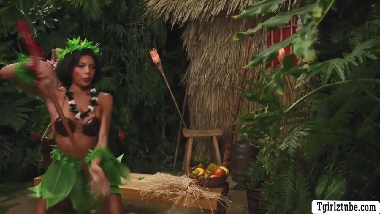 Watch Ebony Lola Morena gets bareback fucked by outsider Shemale Porn Videos | TranSexBig.