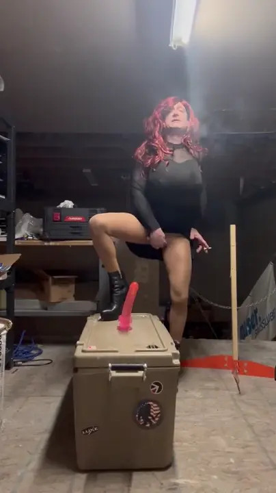 Watch Ginger Sissy Slut riding again!! 38G Shemale Porn Videos | TranSexBig.