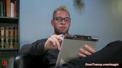 Big cock doctor Wolf Hudson anal fucks shemale Andylynn Payne