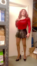Ginger Sissy Slut Cum Eating Ball Busting38G