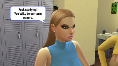 the goths; Sims Quickie -The Principal 3