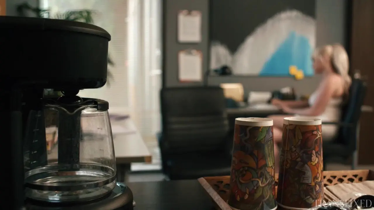 Watch Office workers Skye Blue and Eva Maxim having a hot and steamy sex Shemale Porn Videos | TranSexBig.