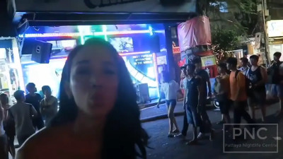 Sitting at a ladyboy bar in Thailand